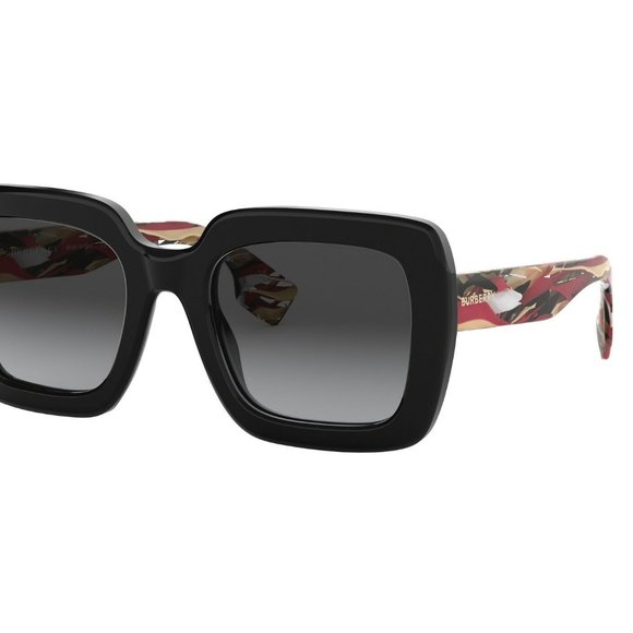 Burberry Black Square Sonnebrille sunglasses - Picture 5 of 6